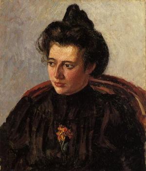 卡米耶 畢沙羅 Portrait of Jeanne, the Artist's Daughter 卡米耶 畢沙羅 Portrait of Jeanne, the Artist's Daughter